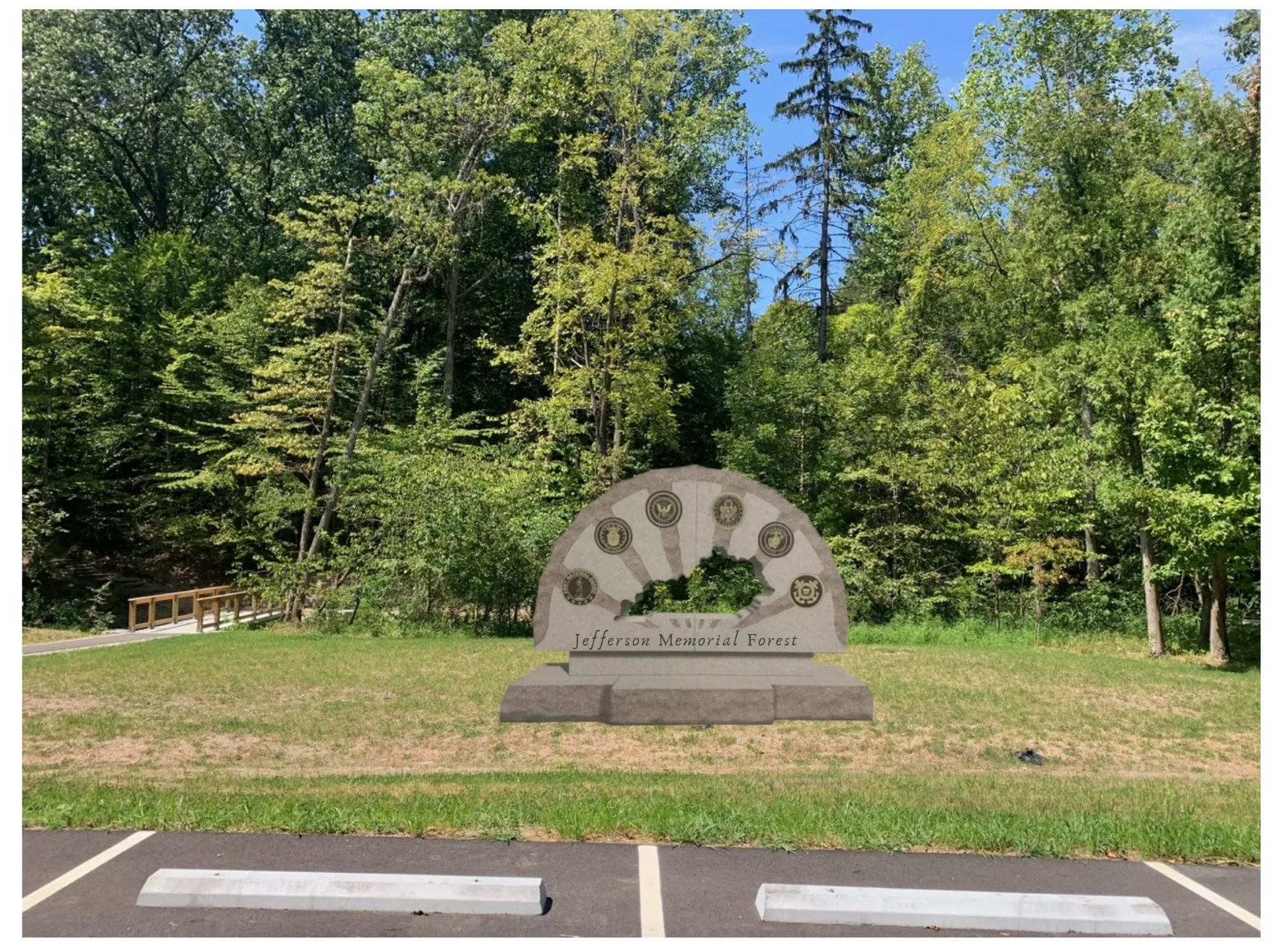Jefferson Memorial Forest Veteran Memorial